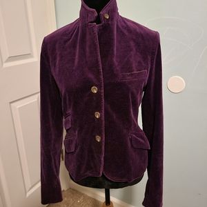 Beautiful vintage RALF LAUREN Purple corteroid statement jacket!